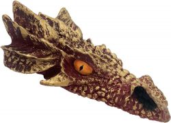Hobbit Smaug Gold Head Sculpture